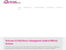Tablet Screenshot of pinkhouse.co.ke