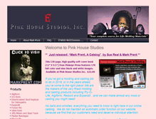 Tablet Screenshot of pinkhouse.com